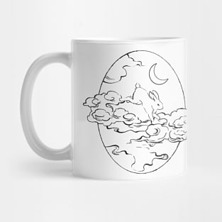 Moon rabbit Mug